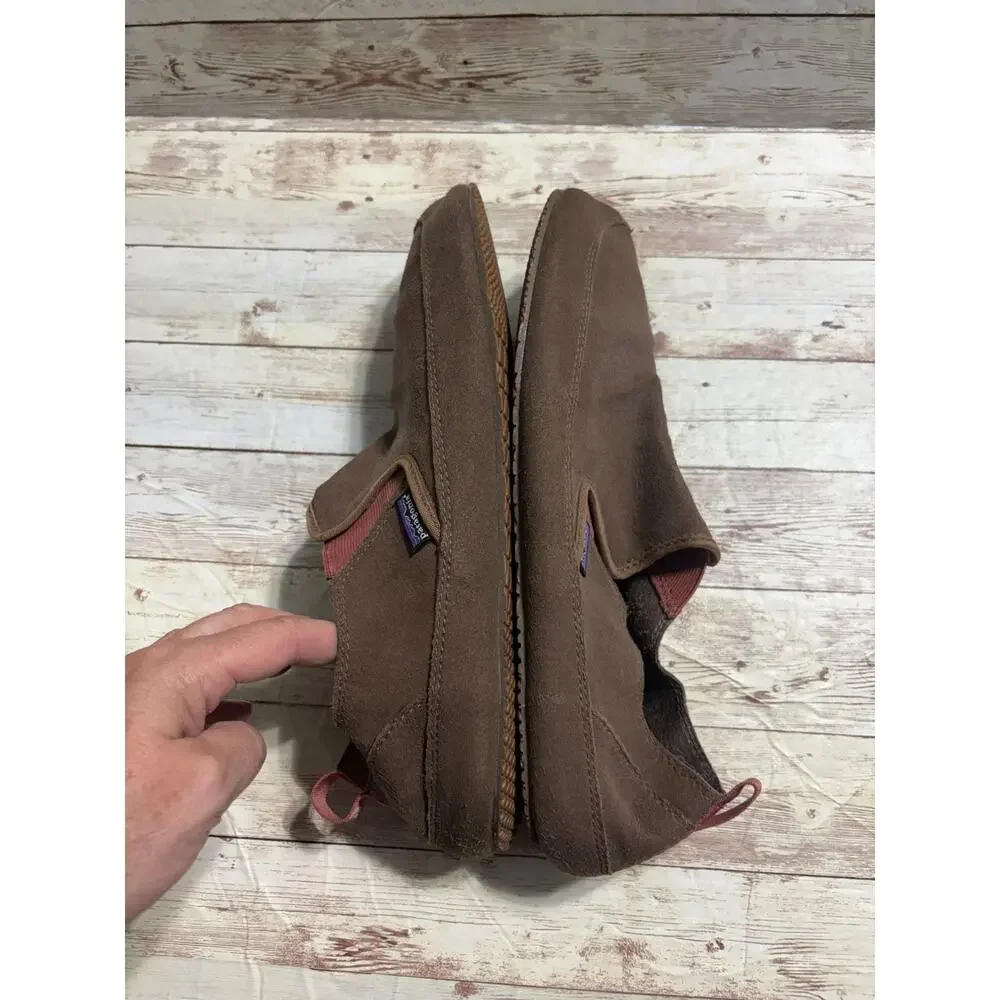 Patagonia Advocate Stitch Minimalist Slip-On Shoes Men's Size 11 Brown